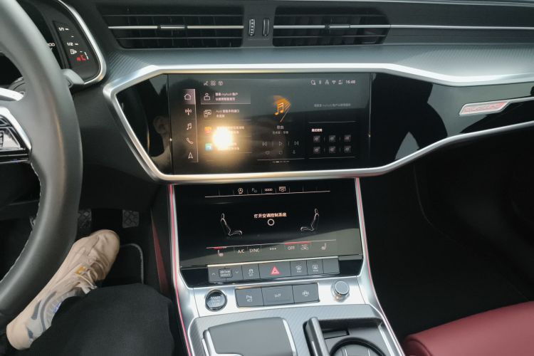 奥迪A7L 2025款 45 TFSI quattro 黑武士版中控内饰16