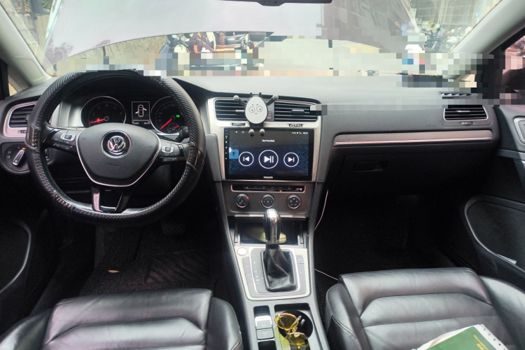 大众 高尔夫 2015款 1.4TSI 自动豪华型中控内饰12