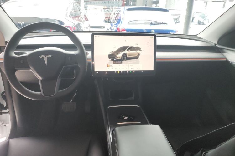 特斯拉 Model Y 2024款 长续航全轮驱动版中控内饰7002