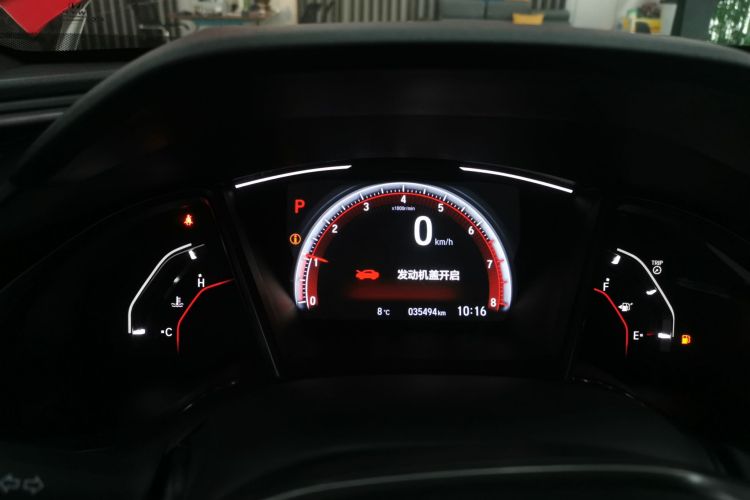 本田 思域 2021款 HATCHBACK 220TURBO CVT潮酷控中控内饰14