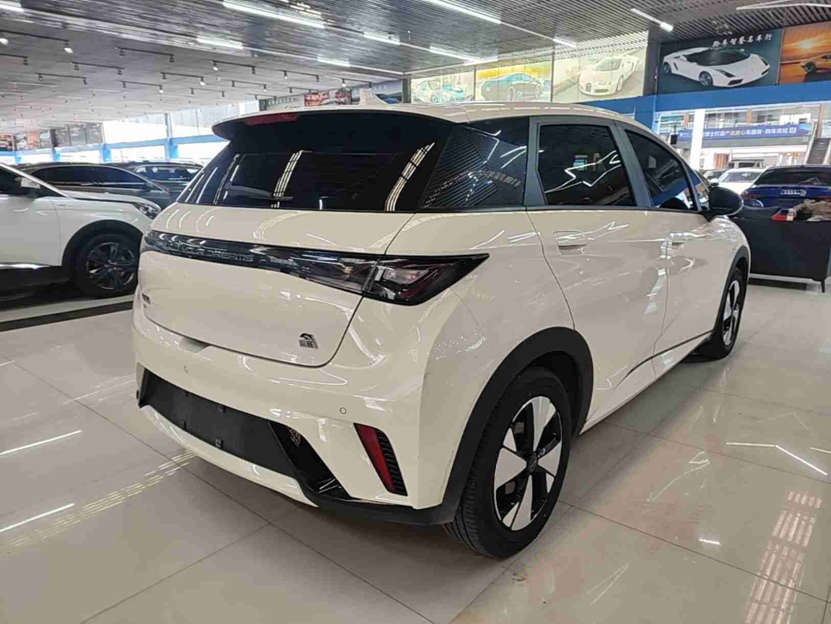 车辆右后45度外观展示
