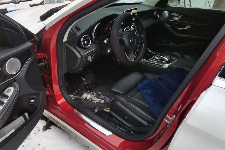 奔驰C级 2018款 C 200 L 运动版 成就特别版中控内饰7003