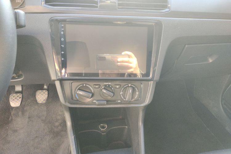 大众 桑塔纳 2016款 1.4L 手动风尚版中控内饰16