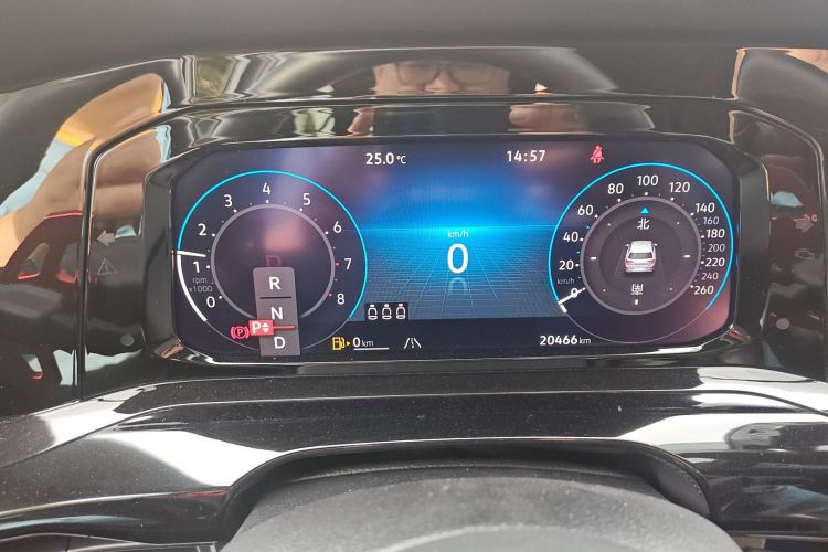 大众 高尔夫 2023款 改款 280TSI DSG R-Line Lite中控内饰14