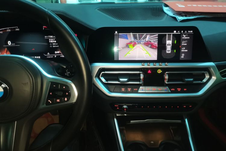 宝马3系 2021款 改款二 325Li M运动套装中控内饰16