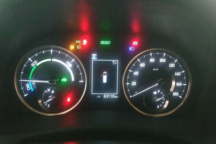 丰田 埃尔法 2021款 双擎 2.5L 豪华版中控内饰14