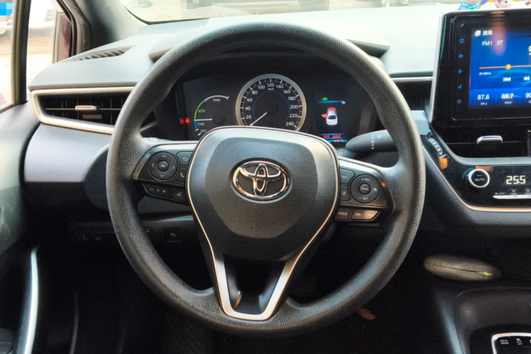 丰田 雷凌 2019款 双擎 1.8H E-CVT运动版 国VI中控内饰13