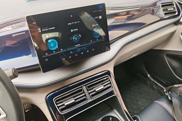 比亚迪 秦PLUS 2021款 DM-i 55KM 旗舰型中控内饰16