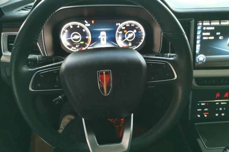 红旗HS7 2021款 2.0T DCT两驱智联旗畅版中控内饰13