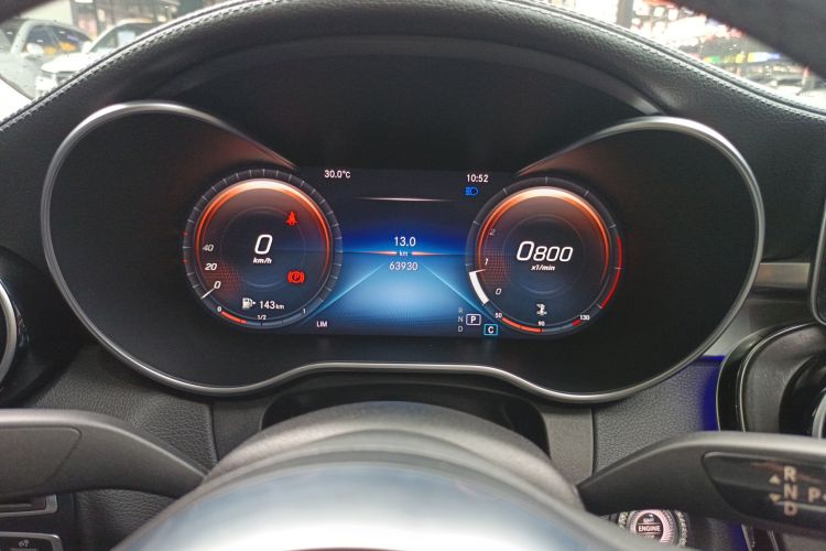 奔驰C级 2020款 改款 C 200 L 时尚型运动版中控内饰14