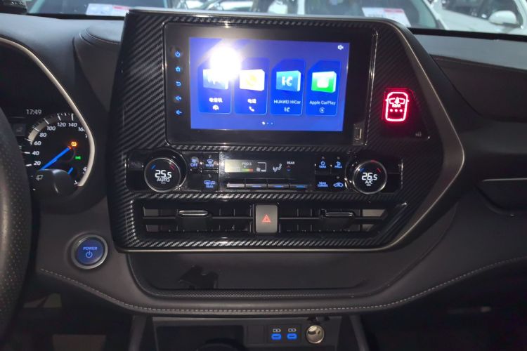 丰田 皇冠陆放 2021款  2.5L HEV两驱进取版中控内饰16