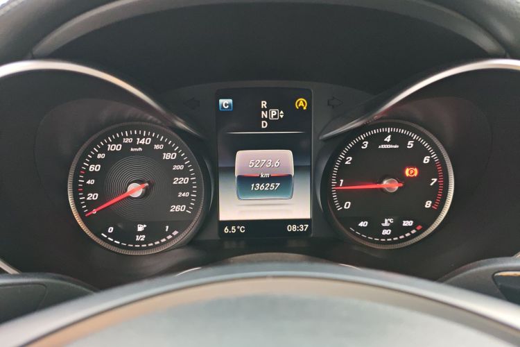 奔驰C级 2015款 改款 C 200 L中控内饰14