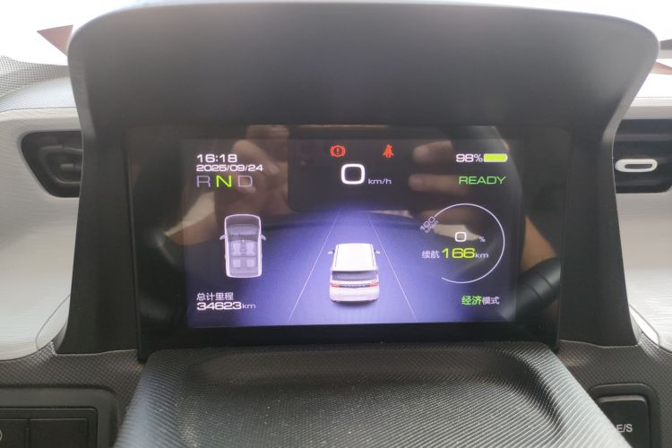 五菱汽车 宏光MINIEV 2021款 马卡龙臻享款 三元锂中控内饰14