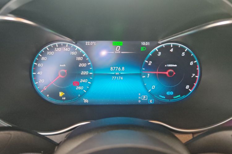 奔驰C级 2021款 C 260 L 运动星耀臻藏版中控内饰14