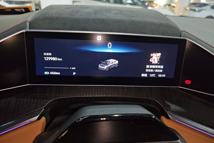极氪001 2021款 超长续航单电机 WE版中控内饰14