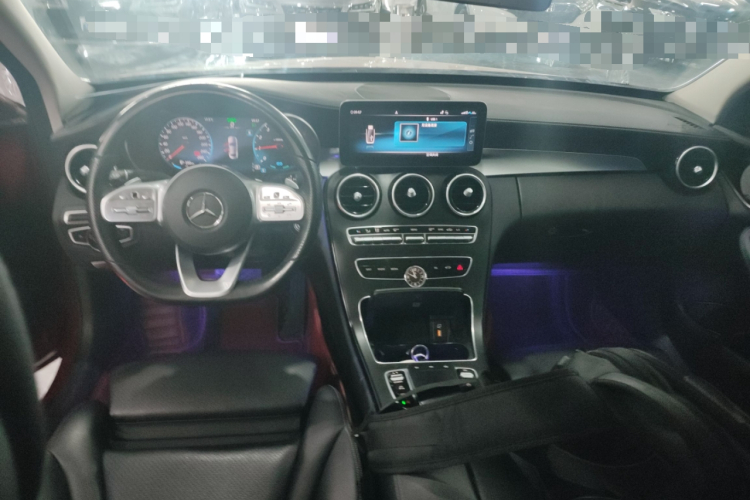 奔驰C级 2021款 C 260 L 运动星耀臻藏版中控内饰7002