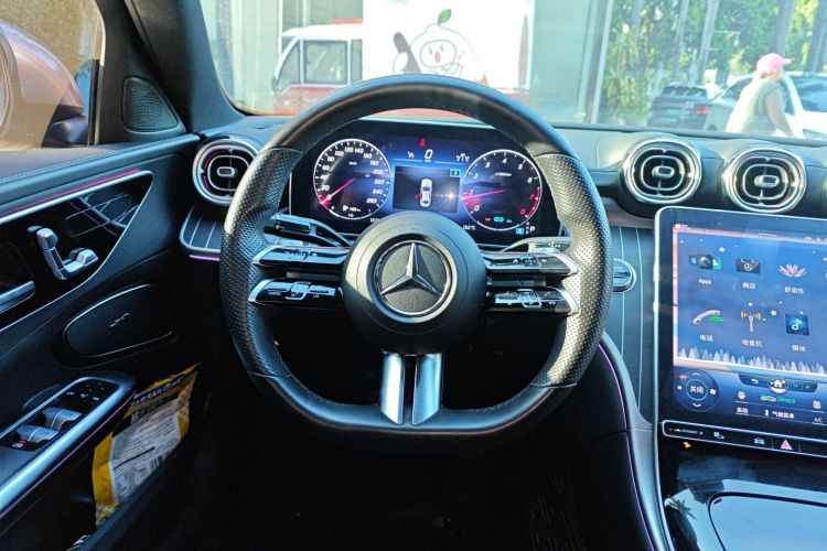 奔驰C级 2022款 改款 C 260 L 运动版中控内饰13