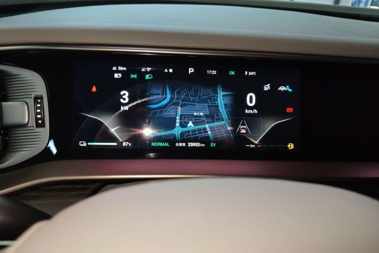 腾势D9 2022款 DM-i 970 四驱尊荣型中控内饰14