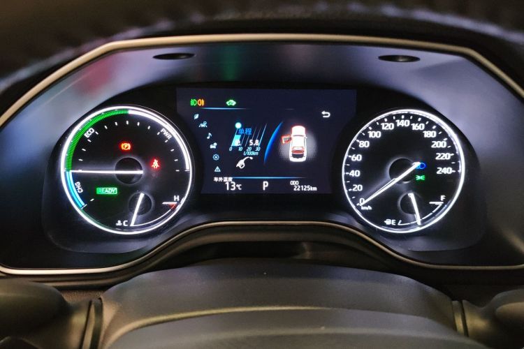 丰田 亚洲龙 2019款 双擎 2.5L 豪华版 国VI中控内饰14