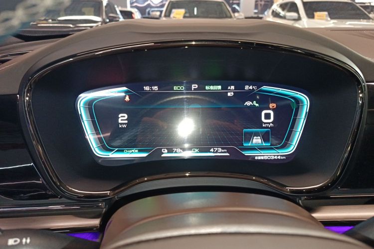 比亚迪 汉 2020款 EV 超长续航版尊贵型中控内饰14