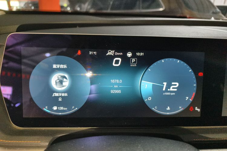 北京汽车 北京X7 2020款 1.5TD DCT致领版中控内饰14