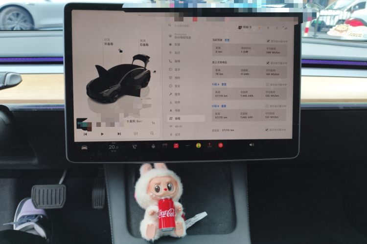 特斯拉 Model 3 2022款 后轮驱动版中控内饰15