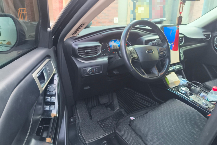 福特 探险者 2020款 EcoBoost 285 四驱风尚版 6座中控内饰20