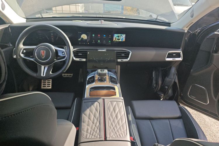 红旗E-HS9 2021款 460km 旗享版 六座中控内饰12