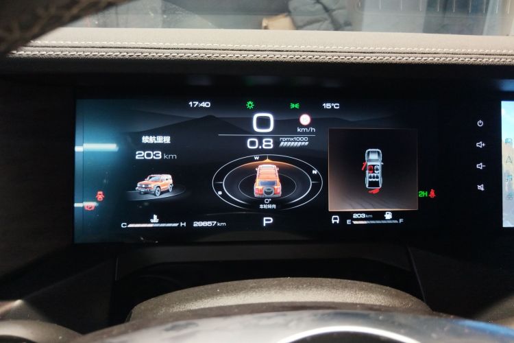 坦克300 2024款 2.0T 征服者中控内饰14