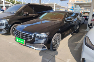 奔驰E级 2023款 E 300 L 时尚型