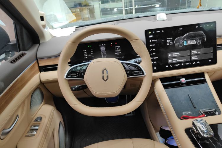 鸿蒙智行 问界M7 2024款 1.5T 智驾四驱Max版 5座中控内饰13