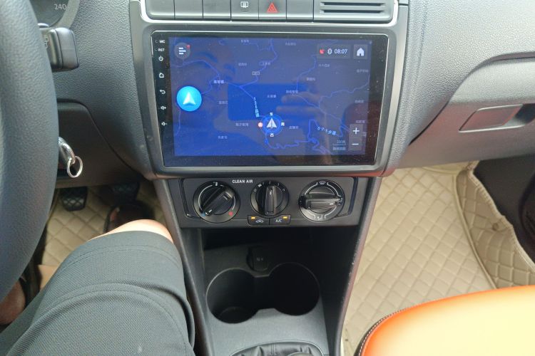 大众 Polo 2016款 1.4L 手动风尚型中控内饰16