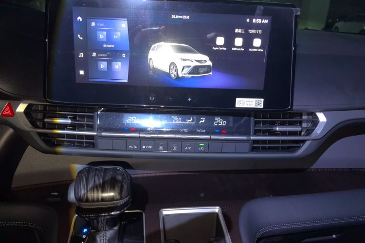 丰田 格瑞维亚 2026款 2.5L混动 舒适版中控内饰16