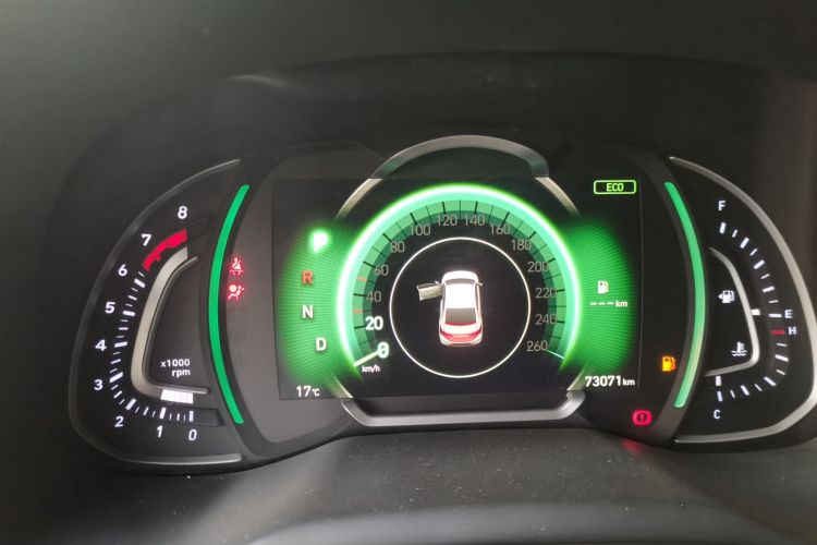 现代 领动 2020款 1.4T 双离合炫动·活力型中控内饰14