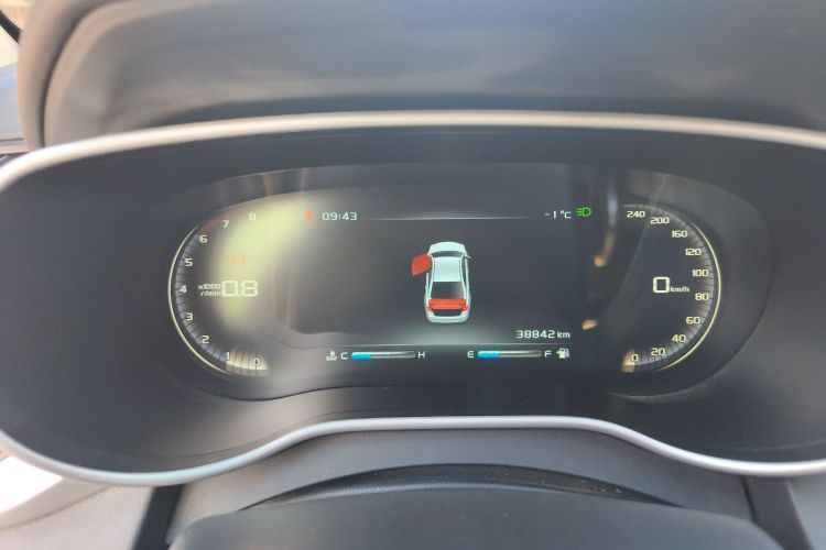 吉利汽车 帝豪 2018款 1.5L 手动向上互联版中控内饰14