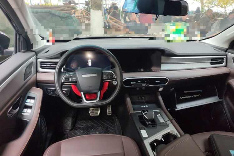 捷途X95 2024款 1.6T DCT时代版 7座中控内饰12