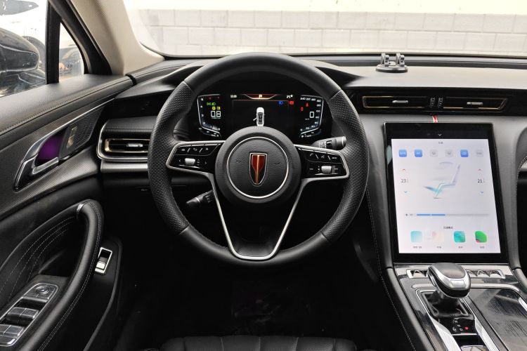 红旗H5 2023款 1.5T DCT智联旗韵版中控内饰13