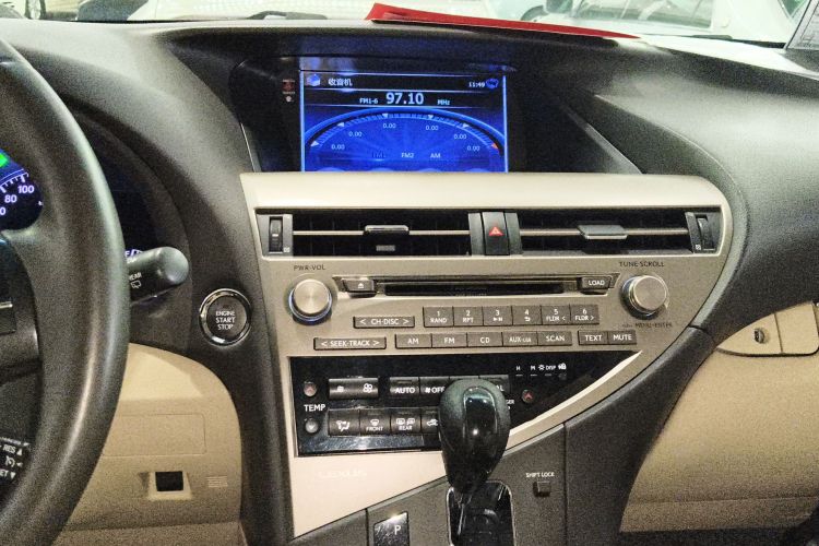 雷克萨斯RX经典 2014款 270 特别限量版中控内饰16