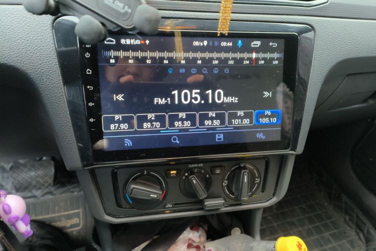 大众 桑塔纳 2021款 1.5L 自动风尚版中控内饰16