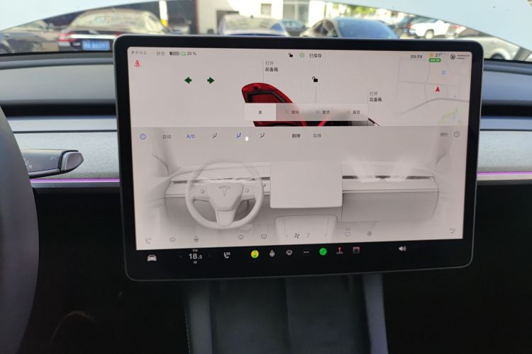 特斯拉 Model Y 2023款 后轮驱动版中控内饰16