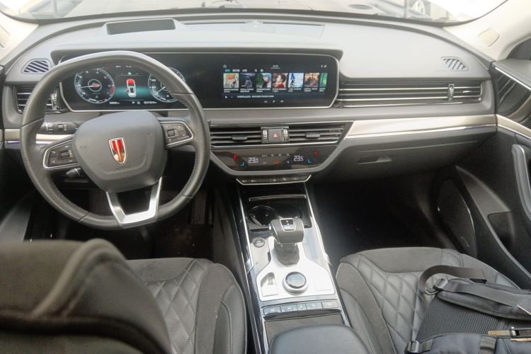 红旗HS5 2019款 2.0T 智联旗享四驱版中控内饰7002