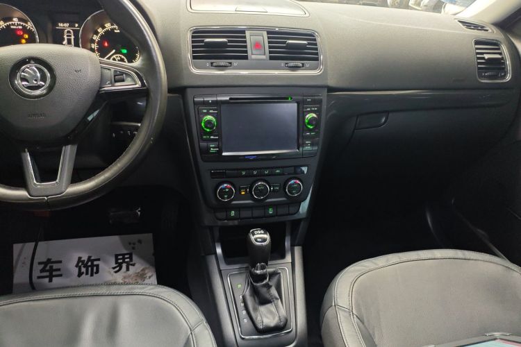 斯柯达 Yeti 2014款 1.4TSI DSG极地版中控内饰18