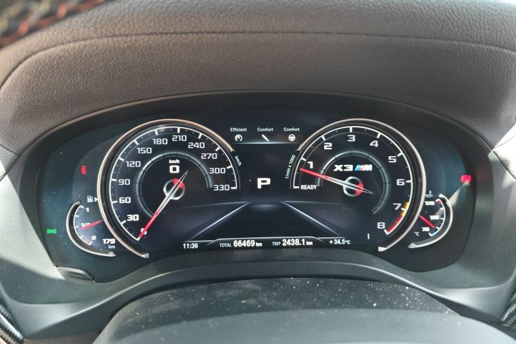 宝马X3 M 2019款 X3 M雷霆版中控内饰14