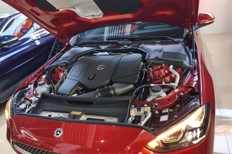 奔驰C级 2022款 改款 C 200 L 运动版局部细节24