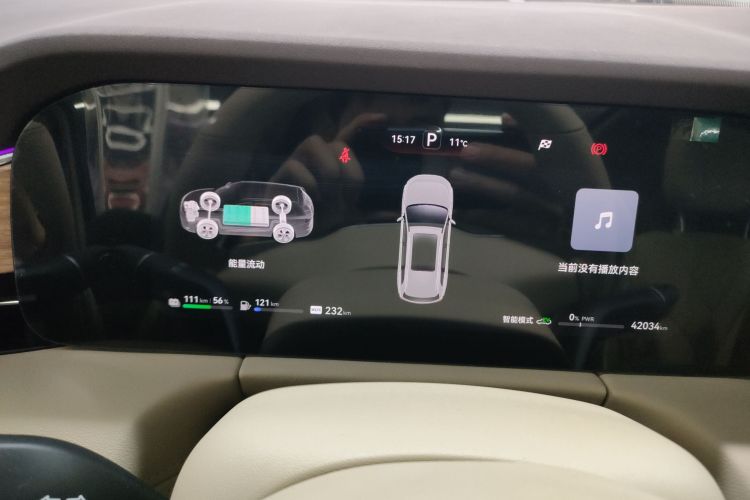 鸿蒙智行 问界M7 2024款 1.5T 后驱Plus版 5座中控内饰14