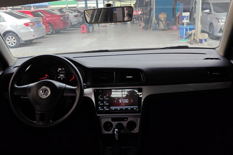 大众 朗逸 2015款 1.6L 自动风尚版中控内饰7002