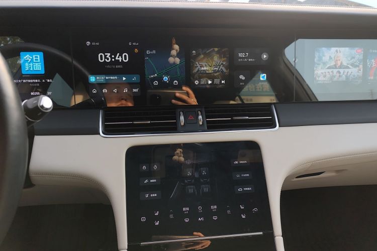 理想汽车 理想ONE 2020款 增程6座版中控内饰16