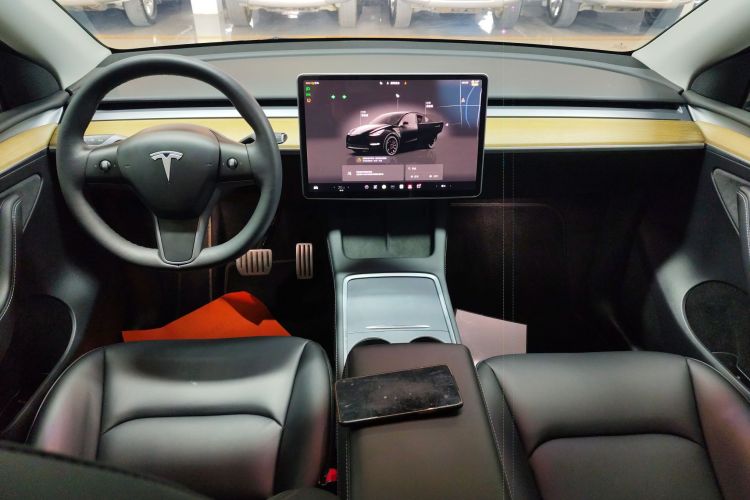 特斯拉 Model Y 2021款 Performance高性能全轮驱动版中控内饰7002