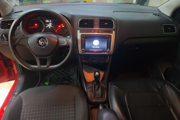 大众 Polo 2014款 1.6L 自动舒适版中控内饰7002