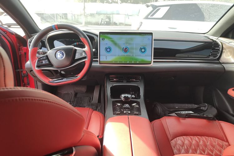 比亚迪 汉 2020款 EV 四驱高性能版旗舰型中控内饰7002